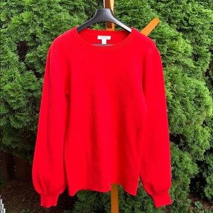 Nine West puff sleeves sweater